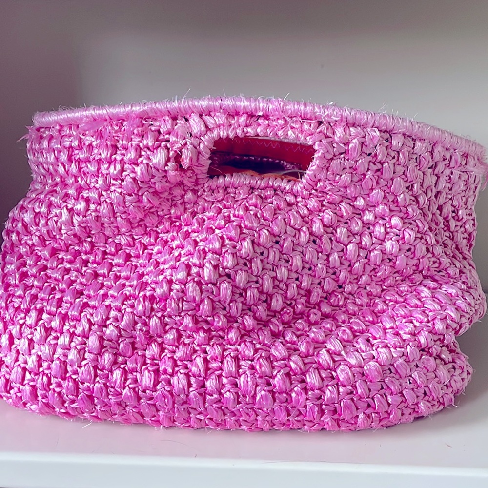 Trina Turk crocheted bag